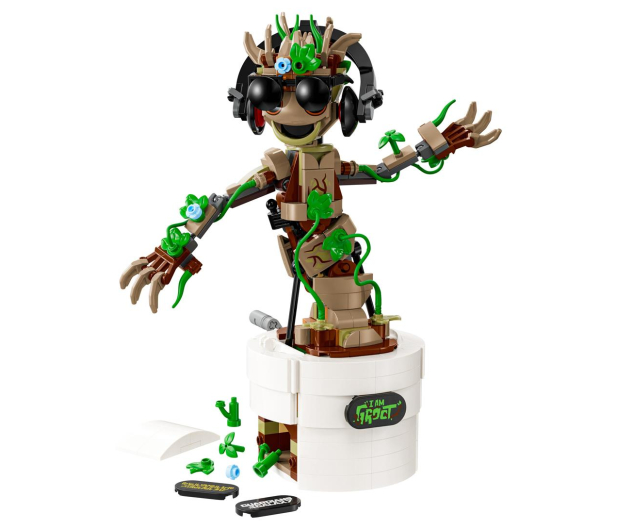 LEGO 76297 Tańczący Groot - 1266185 - zdjęcie 3
